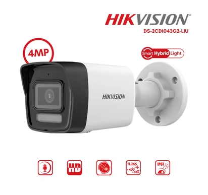 กล้องวงจรปิด Hikvision 4MP รุ่น DS-2CD1043G2-LIU