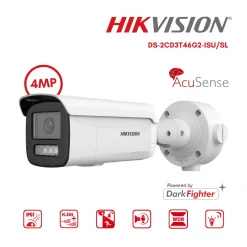 กล้องวงจรปิด Hikvision 4MP รุ่น DS-2CD3T46G2-ISU/SL(H)