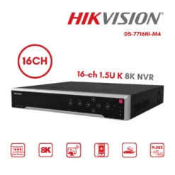 เครื่องบันทึกภาพ 16CH NVR รุ่น DS-7716NI-M4