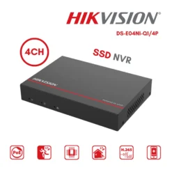 เครื่องบันทึกภาพ 4CH NVR รุ่น DS-E04NI-Q1/4P