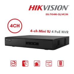 เครื่องบันทึกภาพ 4CH NVR รุ่น DS-7104NI-Q1/4P/M