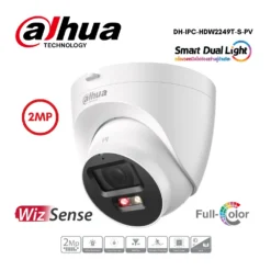 กล้องวงจรปิด Dahua 2MP รุ่น DH-IPC-HDW2249T-S-PV