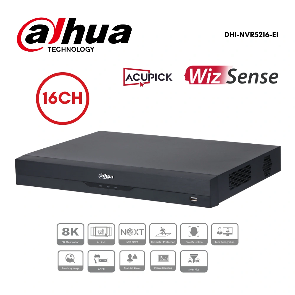 เครื่องบันทึกภาพ Dahua NVR 16Ch รุ่น NVR5216-EI