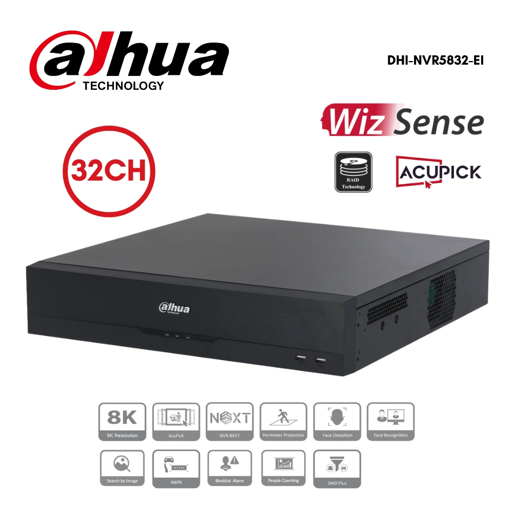 เครื่องบันทึกภาพ Dahua NVR 32Ch รุ่น NVR5832-EI