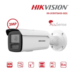 กล้องวงจรปิด Hikvision 2MP รุ่น DS-2CD2T26G2-2I