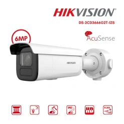 กล้องวงจรปิด AcuSense VF Lens Hikvision 6MP รุ่น DS-2CD3666G2T-IZS(H)