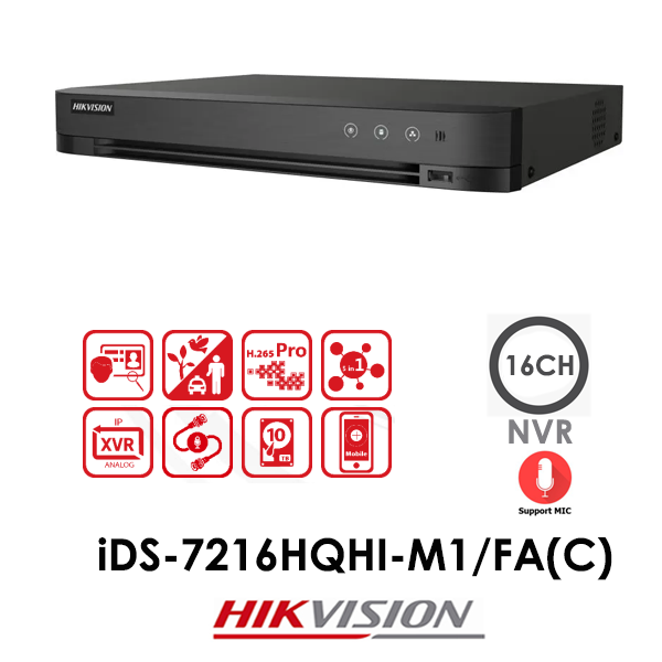 iDS-7216HQHI-M1-FA(C) DVR
