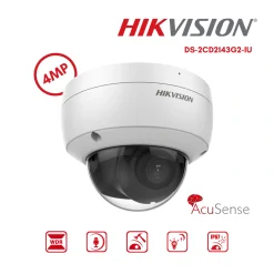 กล้องวงจรปิด Hikvision 4MP AcuSense DS-2CD2143G2-IU
