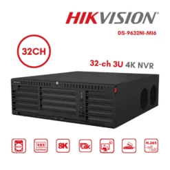เครื่องบันทึกภาพ 32CH NVR รุ่น DS-9632NI-M16