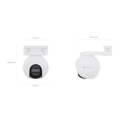 กล้องวงจรปิด EZVIZ 8MP รุ่น H80x Dual 4K