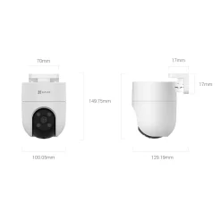 กล้องวงจรปิด EZVIZ 2MP รุ่น H8c