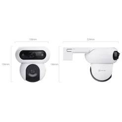 กล้องวงจรปิด EZVIZ 4MP รุ่น H90 Dual lens