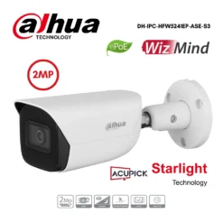 กล้องวงจรปิด Dahua 2MP รุ่น DH-IPC-HFW5241EP-ASE-S3