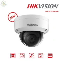 กล้องวงจรปิด Hikvision Fixed Dome 2MP รุ่น DS-2CD3121G2-I