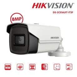 กล้องวงจรปิด Hikvision HDTVI 8MP รุ่น DS-2CE16U1T-IT3F