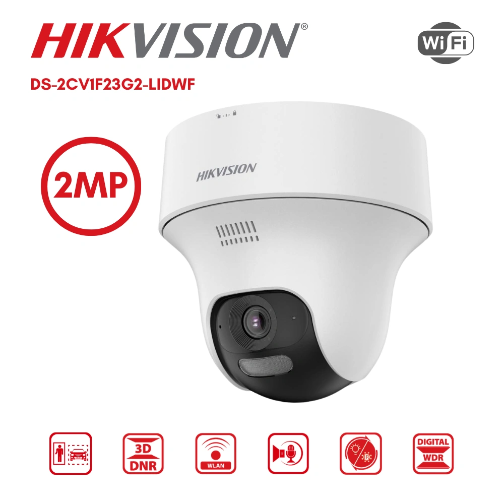 กล้องวงจรปิด Wi-Fi Hikvision 2MP รุ่น DS-2CV1F23G2-LIDWF(B)