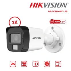 กล้องวงจรปิด Hikvision HDTVI 2K รุ่น DS-2CE16G0T-LFS