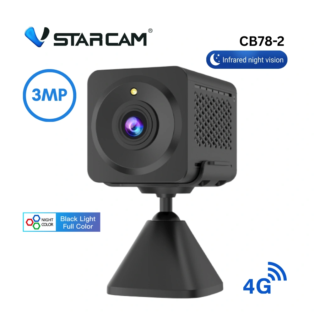 กล้องวงจรปิด 4G VStarcam 3MP รุ่น CB78-2