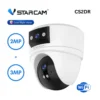 กล้องวงจรปิด Wi-Fi VStarcam 2MP+3MP รุ่น CS2DR