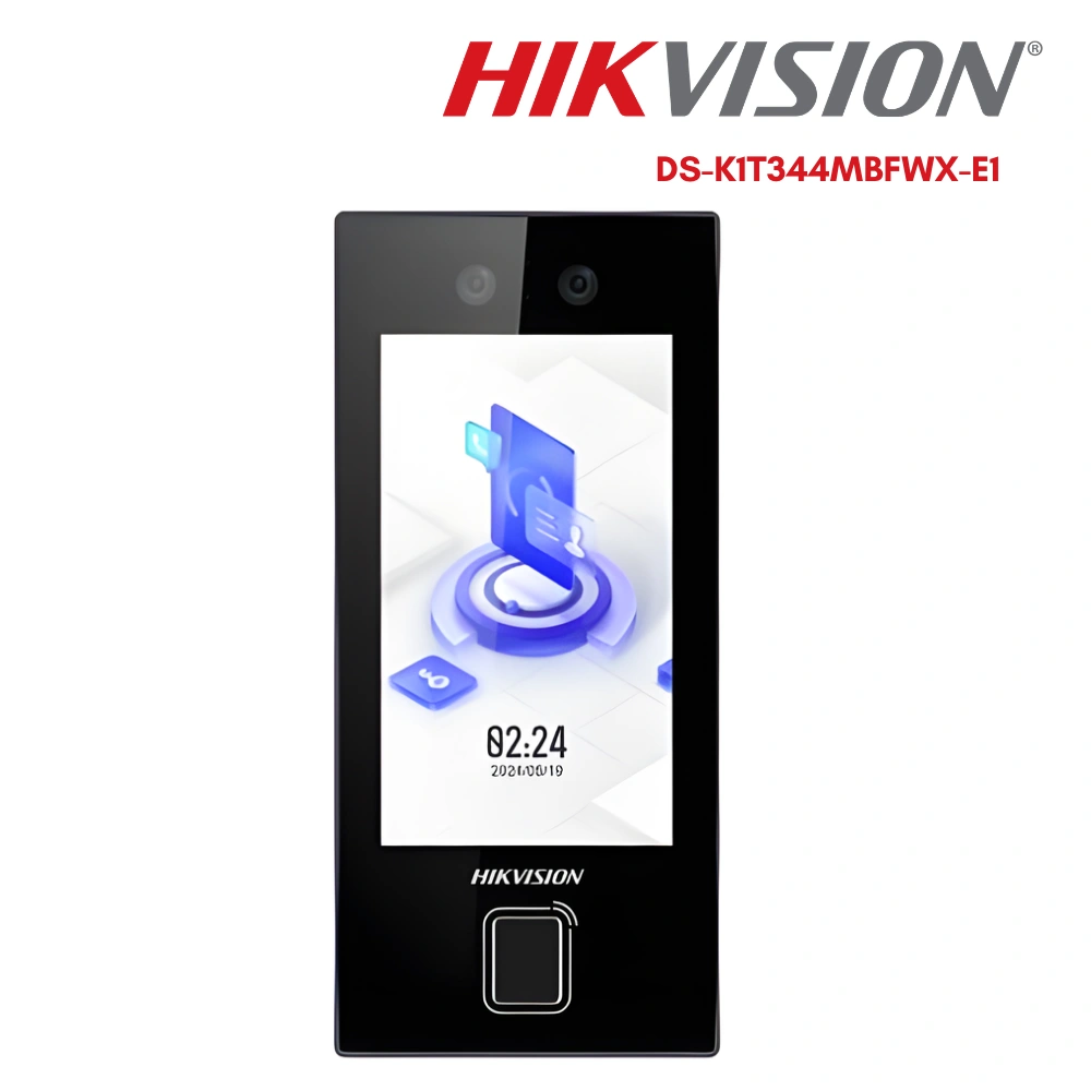 Hikvision เครื่องสแกน 3 ระบบ รุ่น DS-K1T344MBFWX-E1