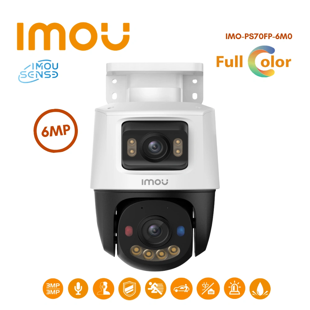 กล้องวงจรปิด IMOU PS70F Wi-Fi 6MP รุ่น IMO-PS70FP-6M0
