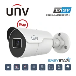 กล้องวงจรปิด IP UNV EasyStar 8MP รุ่น IPC2128LE-ADF28(40)KM-H