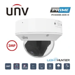 กล้องวงจรปิด IP UNV LightHunter 2MP รุ่น IPC3232SB-ADZK-I0