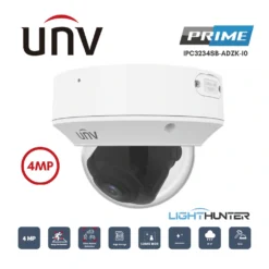 กล้องวงจรปิด IP UNV LightHunter 4MP รุ่น IPC3234SB-ADZK-I0