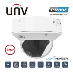 กล้องวงจรปิด IP UNV LightHunter 8MP รุ่น IPC3238SB-ADZK-I0