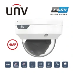 กล้องวงจรปิด IP UNV 4MP รุ่น IPC3534LB-ADZK-H