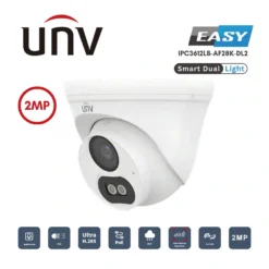 กล้องวงจรปิด IP UNV Dual-light 2MP รุ่น IPC3612LB-AF28K-DL2