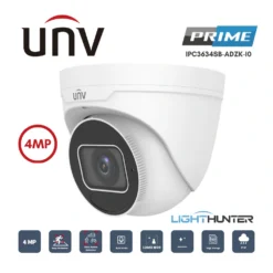 กล้องวงจรปิด IP UNV LightHunter 4MP รุ่น IPC3634SB-ADZK-I0