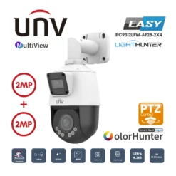 กล้องวงจรปิด IP UNV PTZ 2MP + 2MP รุ่น IPC9312LFW-AF28-2X4