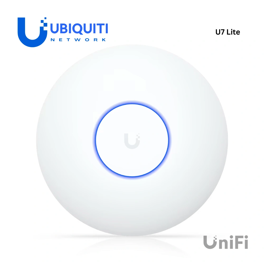 UniFi ตัวกระจายสัญญาณ Wi-Fi รุ่น U7 Lite