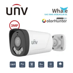 กล้องวงจรปิด Analog UNV ColorHunter 5MP รุ่น UAC-B145-AF28(40)LM-DL