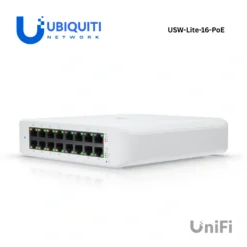 UniFi สวิตช์ PoE 16 พอร์ต รุ่น Lite 16 PoE