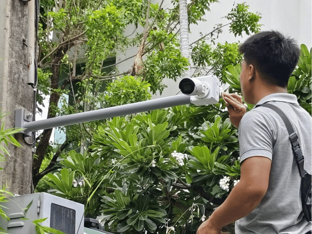 The TREES SATHORN – ผลงานติดตั้งกล้องวงจรปิด