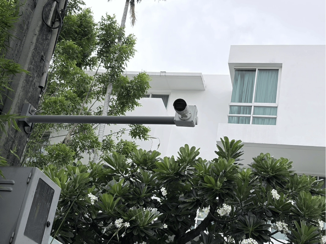 The TREES SATHORN – ผลงานติดตั้งกล้องวงจรปิด