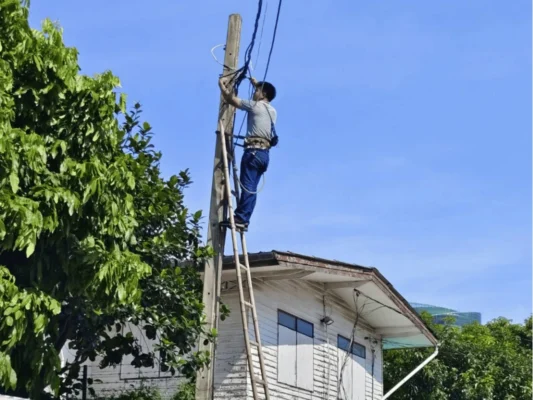 บ้านพัก ย่านวิภาวดี – ผลงานติดตั้งกล้องวงจรปิด